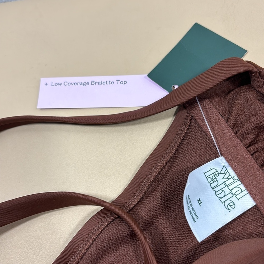 NWT Wild fable Brown Bikini Set - Picture 8 of 9